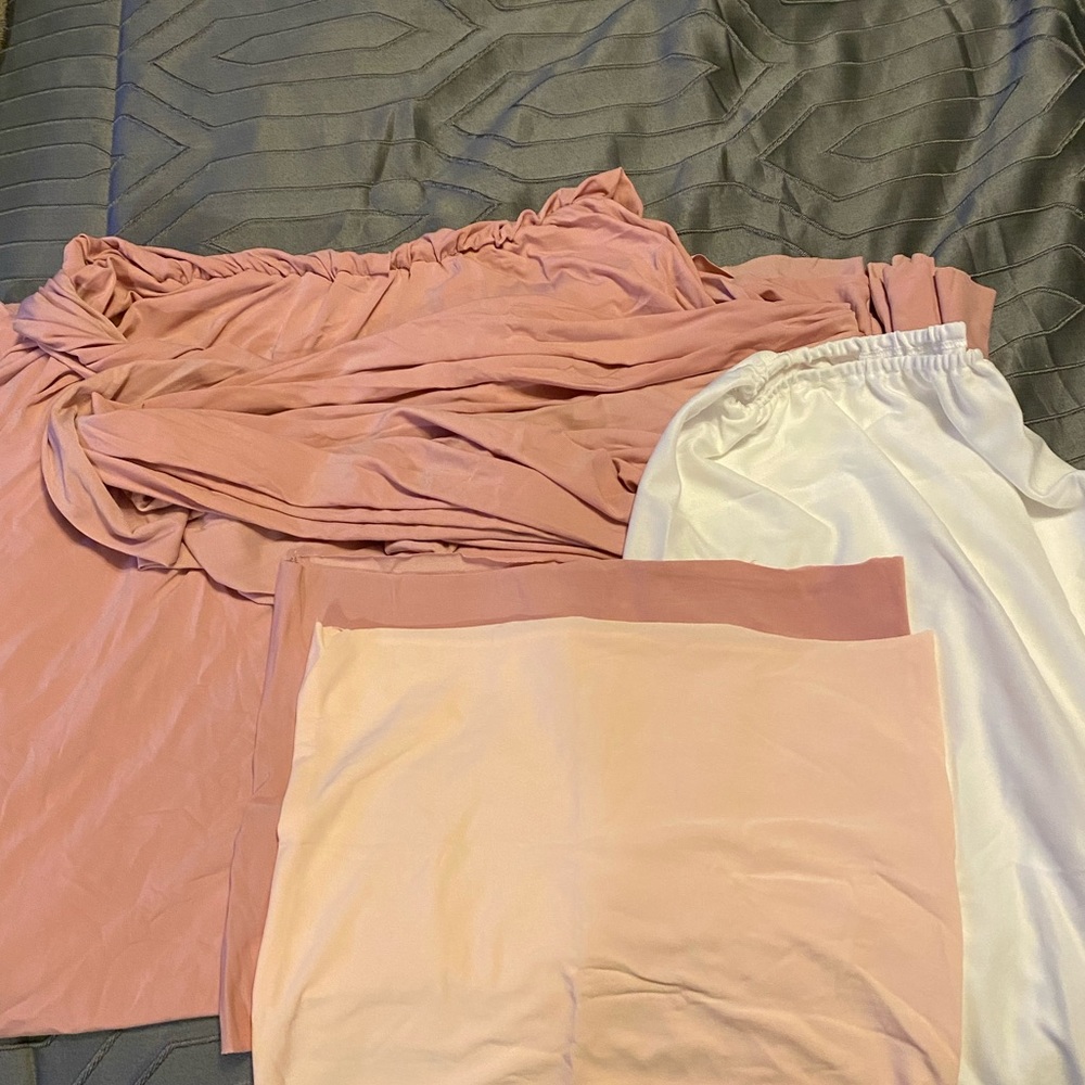 Multi Way Long Blush Dress